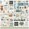Echo Park Special Delivery Baby Boy 12 x 12 Cardstock Element Stickers